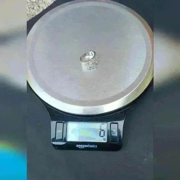 Lafonn Sterling Silver 925 CZ ring size 7 - Picture 16 of 16